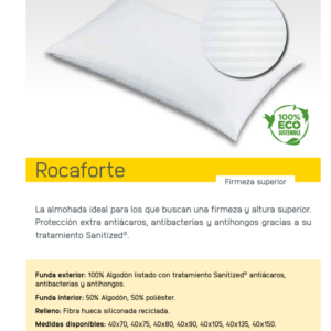 Almohada Mash Rocaforte 40 x 150